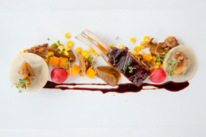 Afro-fusion cuisine of Franschhoek